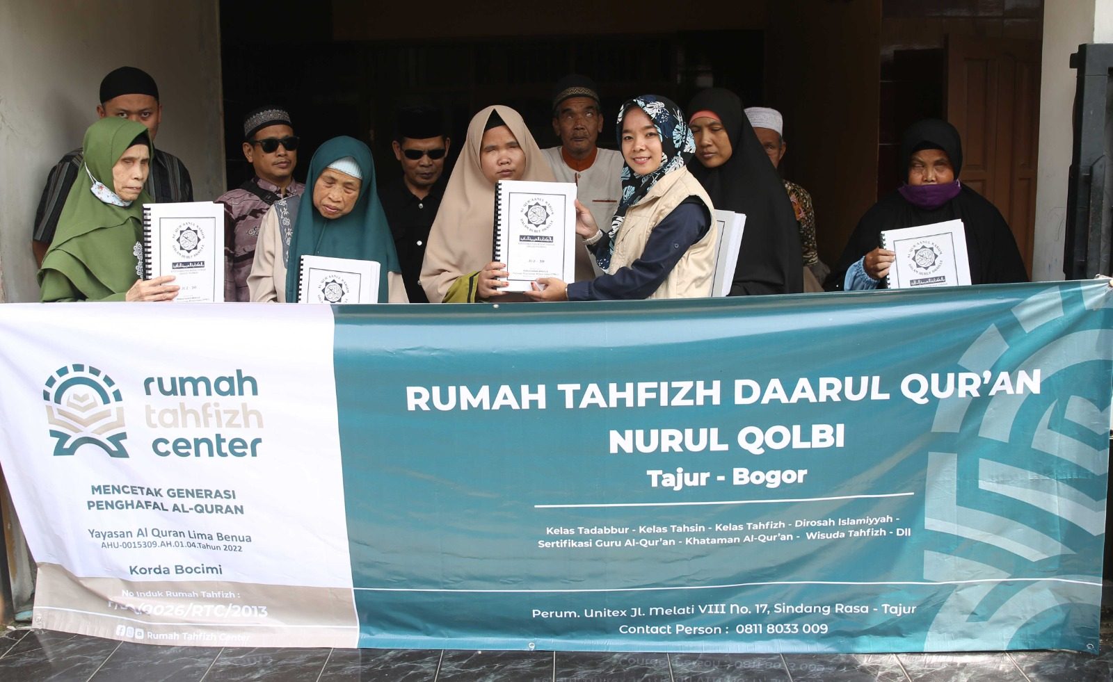 Logo Rumah Tahfizh Center Yayasan Al Quran Lima Benua